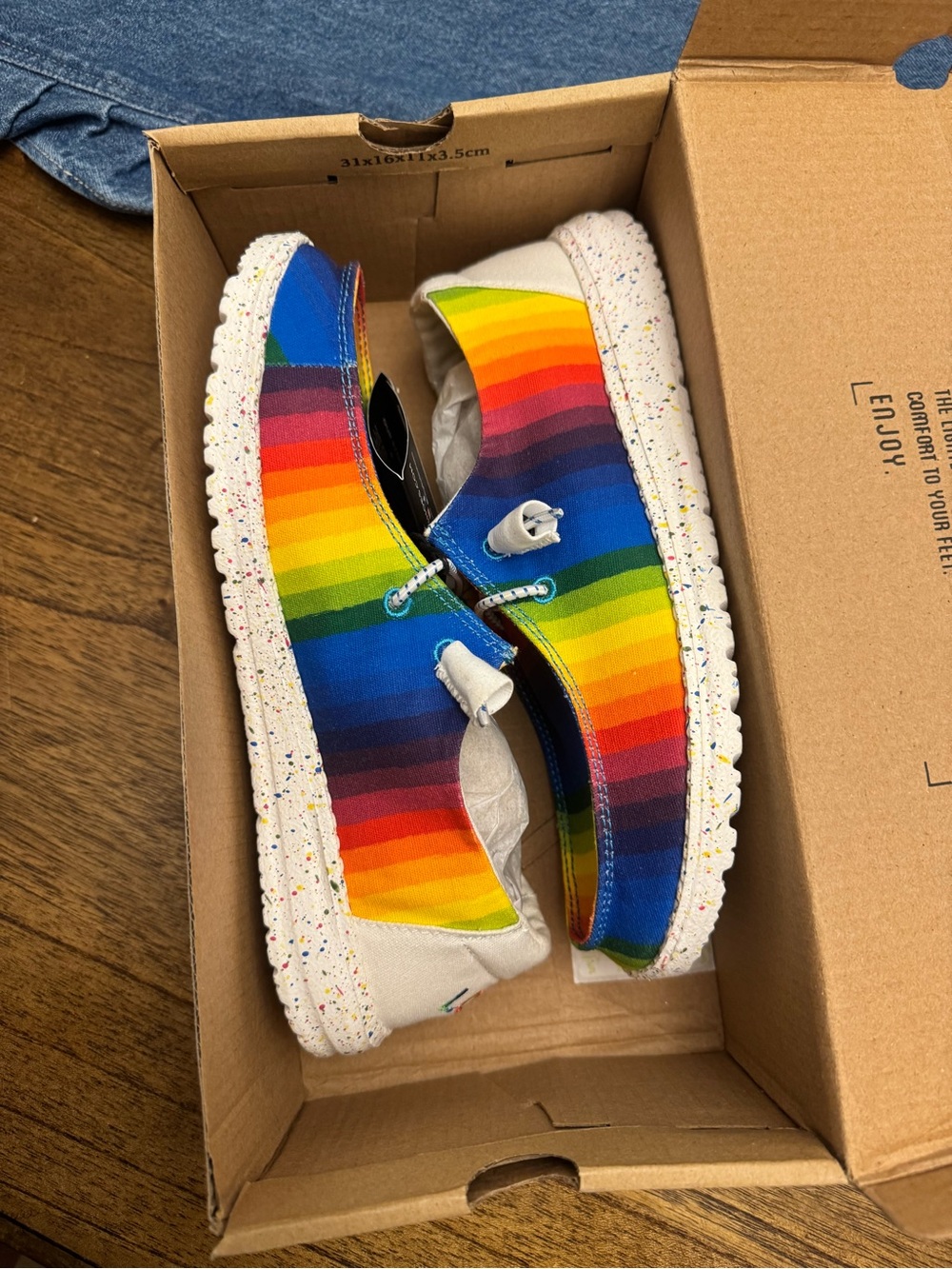 Hey Dude Wendy Printed Pride